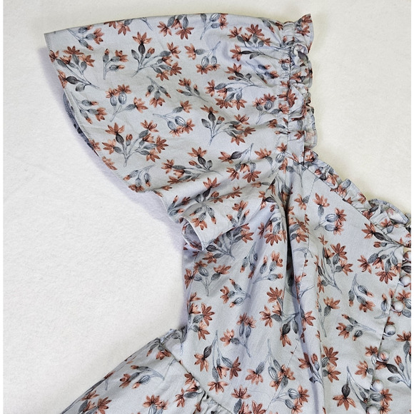 Anthropologie Gal Meets Glam Marianna Dress Womens 12 Floral Cottagecore Prairie - Picture 16 of 16